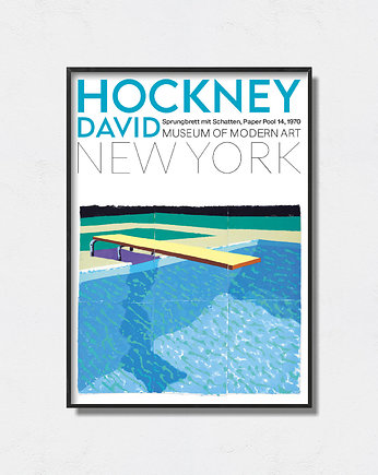 David Hockney - Exhibition Poster, Pas De LArt