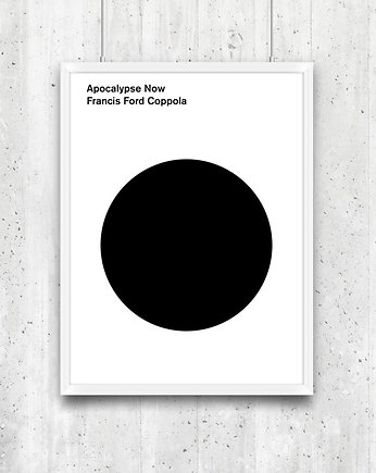 Apocalypse Now - plakat typograficzny, minimalmill