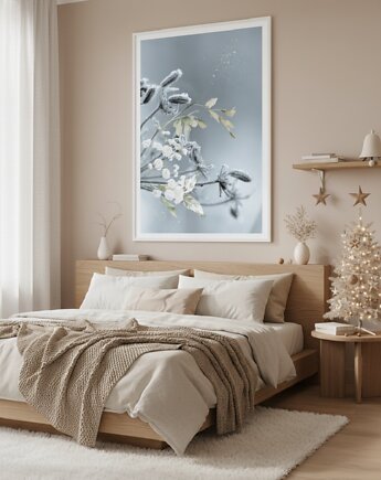 Plakat Frozen flowers, Well Done Shop