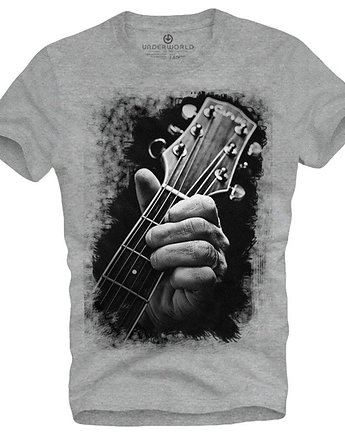 T-shirt męski UNDERWORLD Guitar head, UNDERWORLD