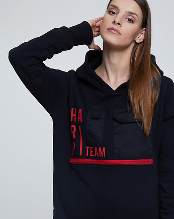 Bluza Hoodie Ex Ove Tech Pocket, HARP TEAM