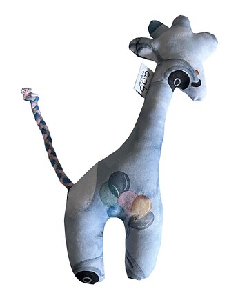 Żyrafa Auta i balony grzechotka z bawełny, OSOBY - Prezent dla dziecka