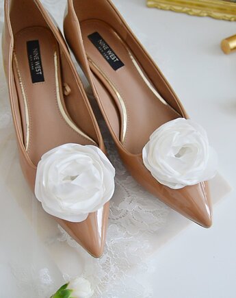 Klipsy do butów satynowe jaskry mniejsze, Anelis Atelier