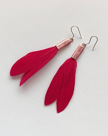 PIÓRKO kolczyki, Katarzyna Kaminska ART