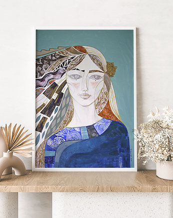 Plakat Róża pustyni, Gabriela Krawczyk