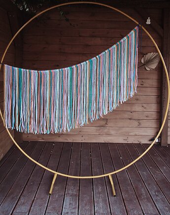 Dekoracja na obręcz - ślub / przyjęcia, manufaktura_wadoshka