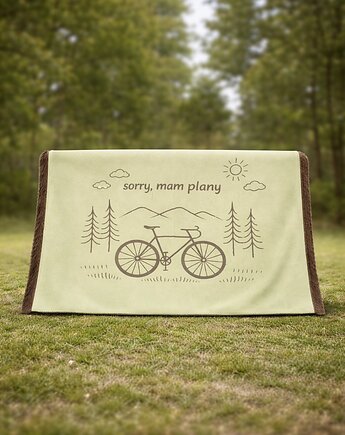 Mata piknikowa M-ROWER, CZŁOWIEK KOC