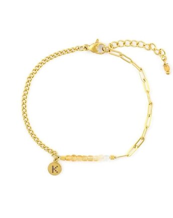 Baby Bestseller! Bransoletka z kamieniem bogactwa - Cytryn, Kulka Bransoletki