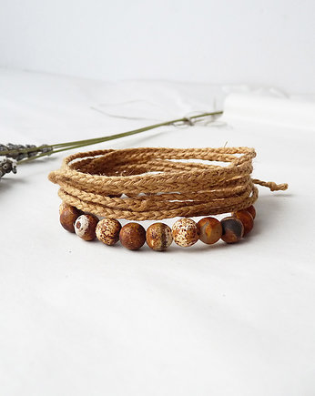 Jaspis kalahari bransoletka, galeria nuit