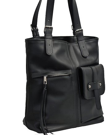Schopper bag z naszytą kieszenią Promocja !, pracownia69