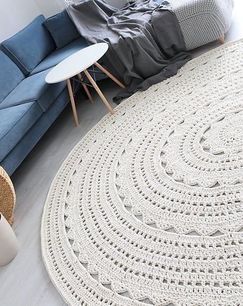 Dywan okrągły mandala kremowy kolory i rozmiary, Made of Weaves