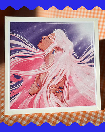 Siren // wydruk ilustracji, Mona Loves Art