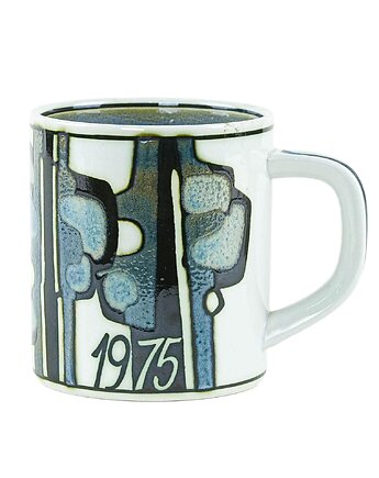 Kubek ceramiczny, 1975r., designer: Bodil Buch, producent: Royal Copenhagen, Przetwory design