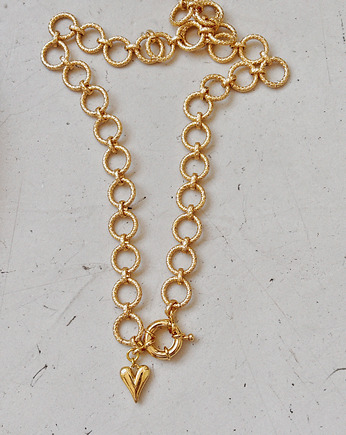 Naszyjnik Heart Chain, Chmolowska Jewellery