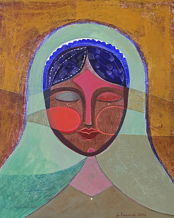 Obraz oryginał na płótnie 60x50 cm, Gabriela Krawczyk