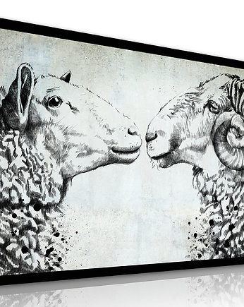 OBRAZ NA PŁÓTNIE -BARANOWSCY 120x80cm, LUdesign gallery