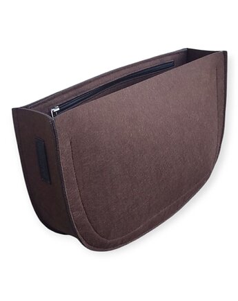 Organizer do torebki z zaokrąglonym dnem - Brązowy, Beltrani