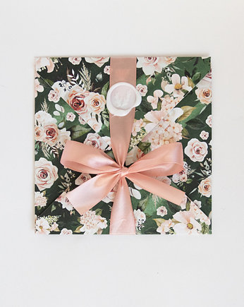 Kartka ślubna kopertówka kwiatowa O, Papiernik