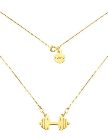 Złoty naszyjnik ze sztangą, SOTHO