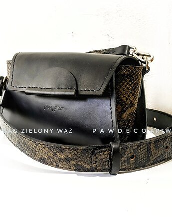 MINIBAG Black & snake, PAWDECO
