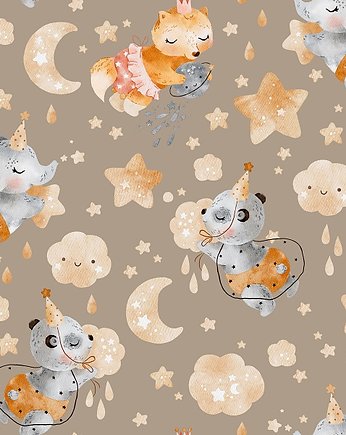 Tapeta Dreamy Pandas 4 53cmx10m PZ, Bajkowe Wnetrza