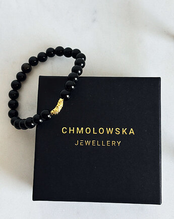 Bransoletka męska Lawa minimalistyczna, Chmolowska Jewellery