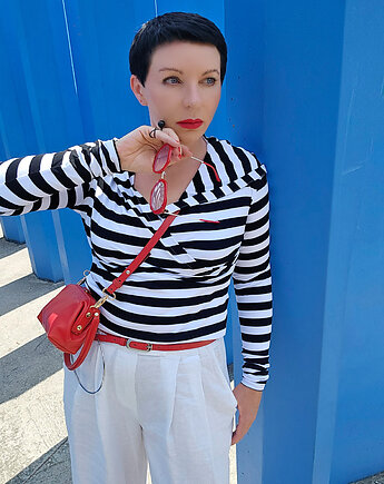 New BLUZA z Kapturem  W O D A, momo fashion