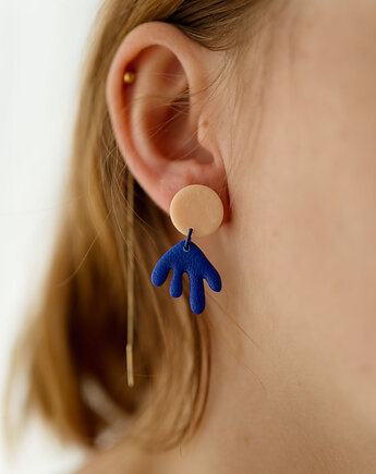 Wiszące kolczyki Henri Matisse MINI, Dwie Gliny