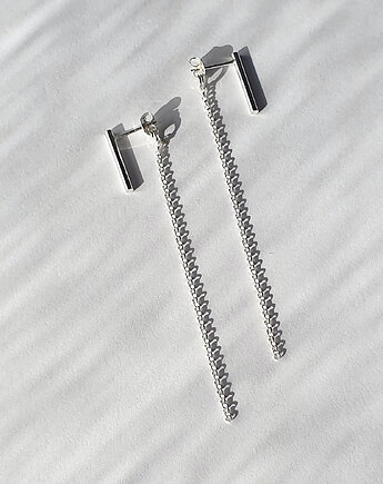 Kolczyki srebrne SIMPLE No. 2, Kamaryd