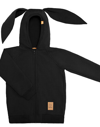 Bluza z uszami królika - czarna, Benni