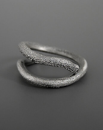 Pierścionek Surowa Fala, Pastelove Jewelry