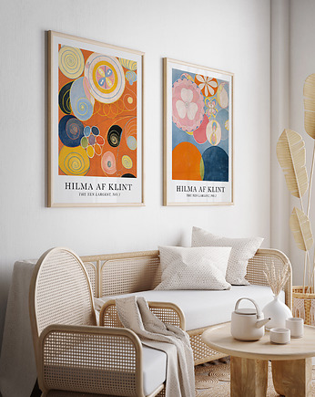 Zestaw plakatów - Hilma af Klint, OKAZJE - Prezent na Wesele
