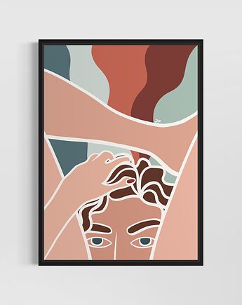 Plakat Oczy, Julka Patoka