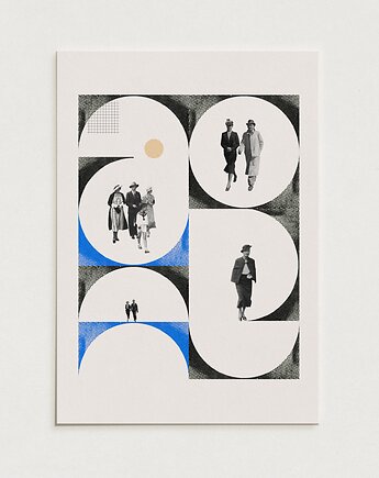 Mosty/ Oryginalna grafika / poster print, Alina Rybacka