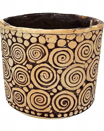 Doniczka Ceramiczna Handmade Przytulny Kącik. Doniczka Ręcznie Robiona, Sklep Angelos