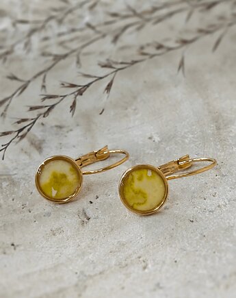 Kolczyki wiszące z kolekcji Apis, Slow Jewelry