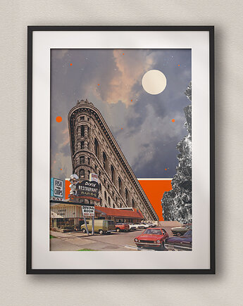 Plakat Miasto Jest Nasze - Kolaż Fine Art, DAPIDOKA