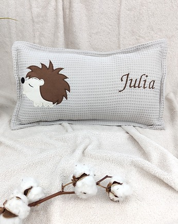 Personalizowany prezent dla dziecka - imienna poduszka z jeżykiem, Enitka Sweet Baby Room
