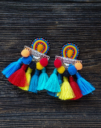 Meksykańskie  kolczyki soutache, Mró Soutache