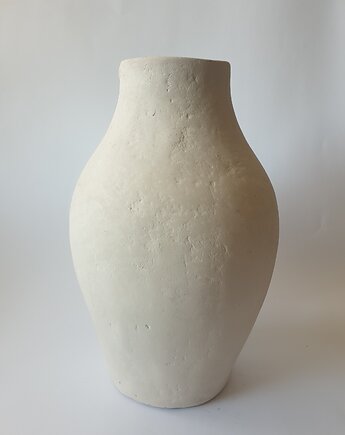 Wazon Sayala kolekcja KREDA papier-mache 33/20 cm, naniby
