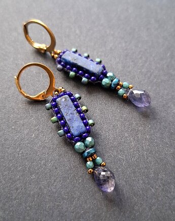 Kolczyki pawi lapis no6, Motywator Eweliny