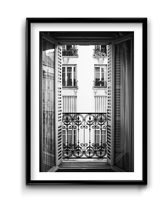 Plakat Paryskie Okno, OSOBY - Prezent dla dwojga
