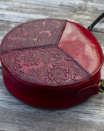 Torebka na ramię Flora, Shirei Leatherwork
