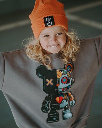 Bluza oversize Robot Teddy, BejbiStory