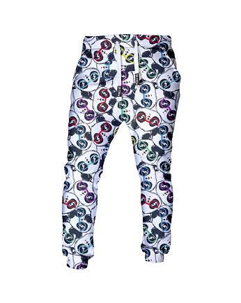 DR.CROW Spodnie Fullprint Pandy, DrCrow