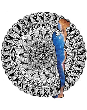 Mandala Pranamasana 1, anna marczewska