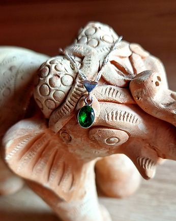 Szmaragd naturalny  Wisiorek Kolekcja baśniowa, Galeria Niepodzielone