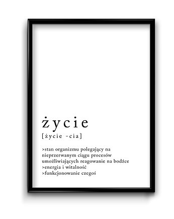 Plakat Życie, Bury Lis