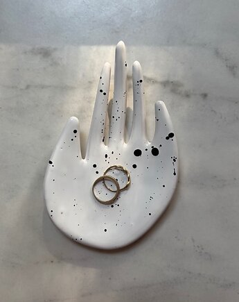 Ceramiczna Łapka Handmade Talerzyk na Biżuterię Dalmatyńczyk, Maison Fragile