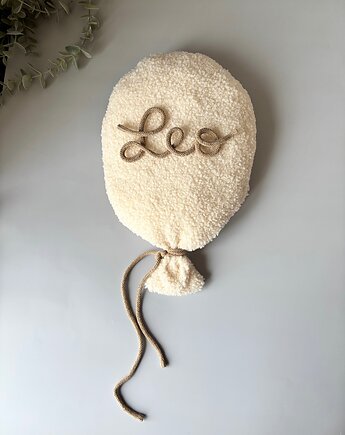 Personalizowana dekoracja do pokoju niemowlaka, dziecięcy balonik na ścianę, Ren Art gifts